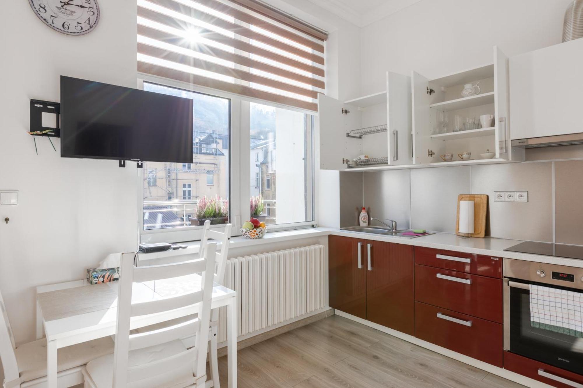 Apartment On Krymska Karlsbad Buitenkant foto